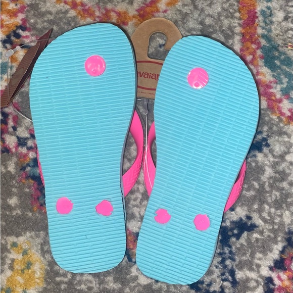 Havaianas Unicorn Sandals Pink and Blue - Picture 2 of 3